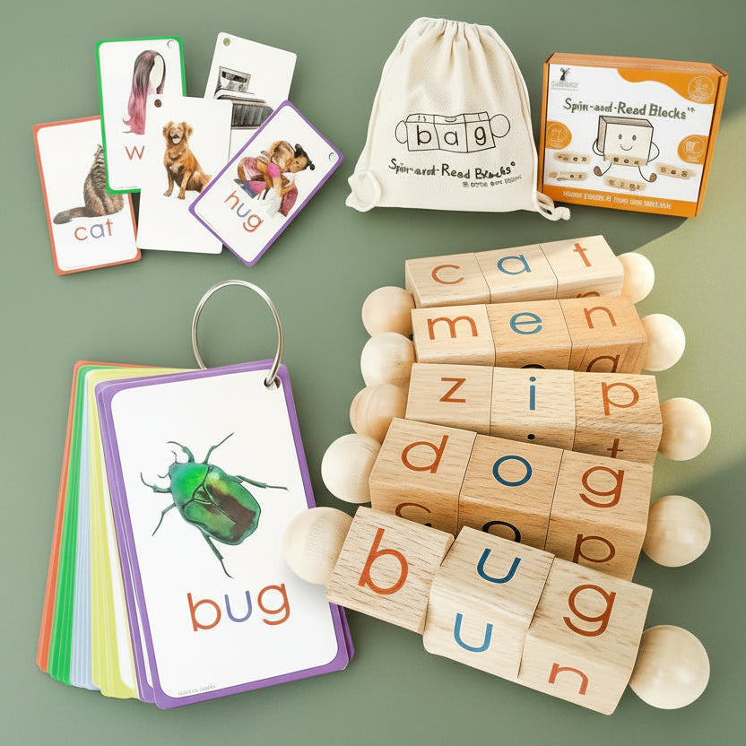 Spin & Learn Montessori Reading Set