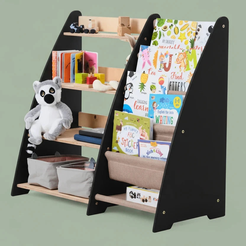 2in1 Montessori Shelf for Books and Toys