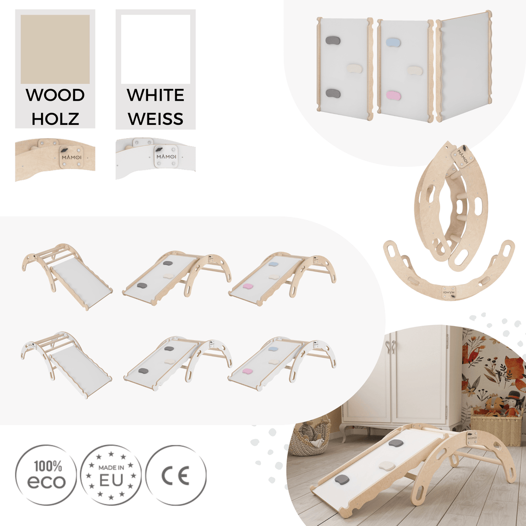 MAMOI® Indoor climbing frame for toddlers, montessori climbing frame age 1-3